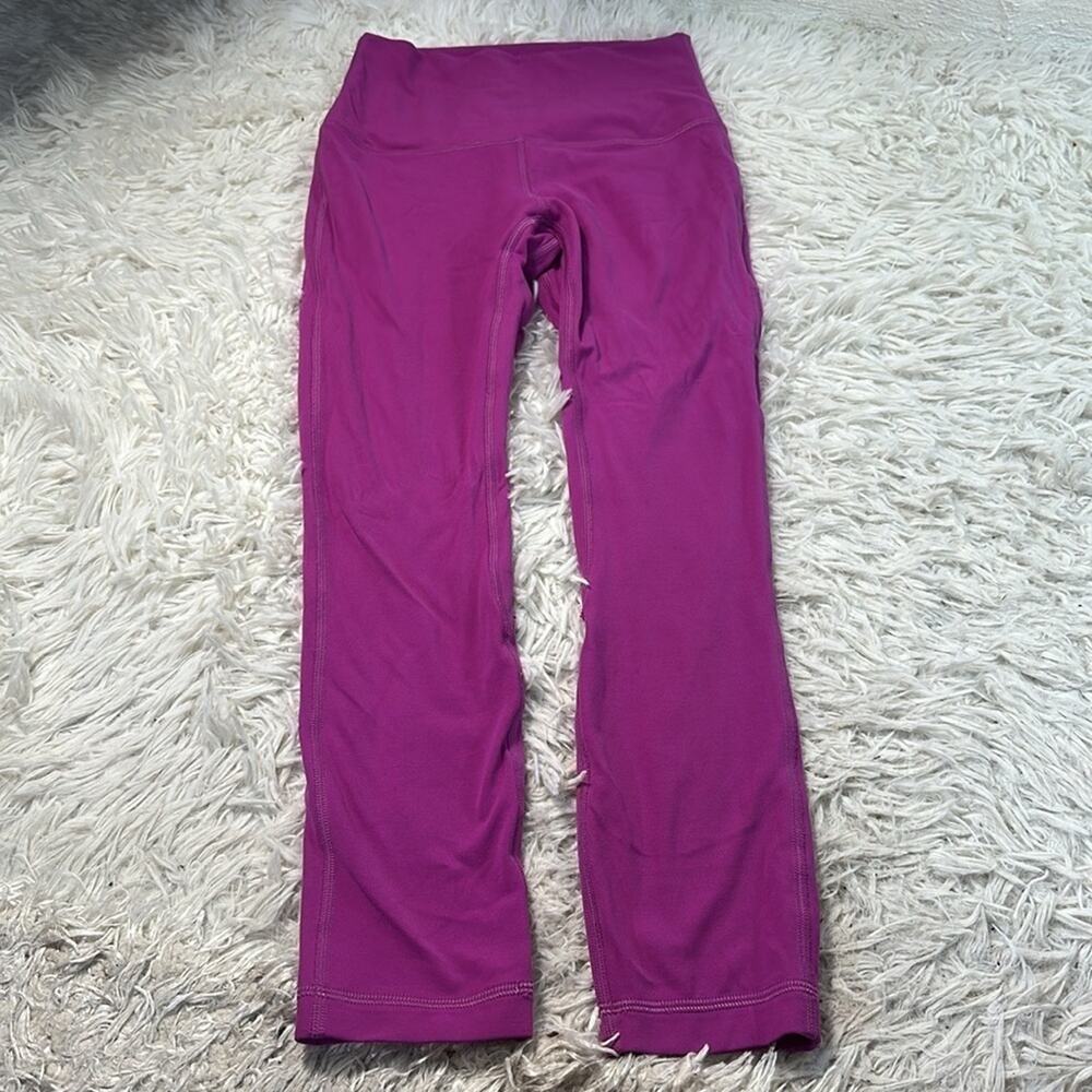 Lululemon Align High-Rise Crop 23" Vivid Plum